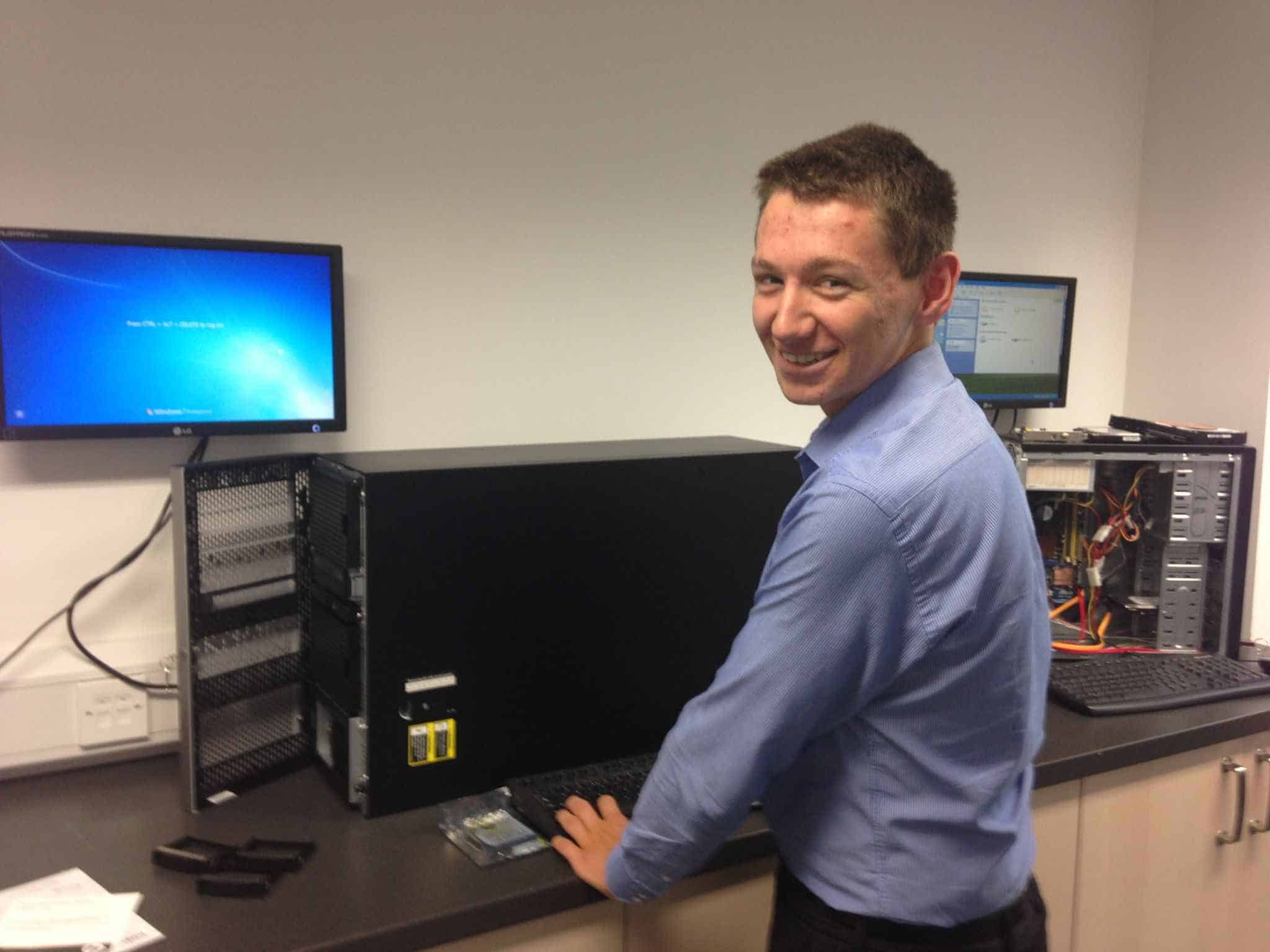 New Apprentice Adam Thompson